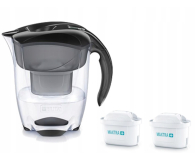 Brita Dzbanek filtrujący Elemaris XL (czarny) + 2 wkłady Maxtra - 1374517 - zdjęcie 1